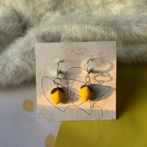 Lemon Dangle Earrings