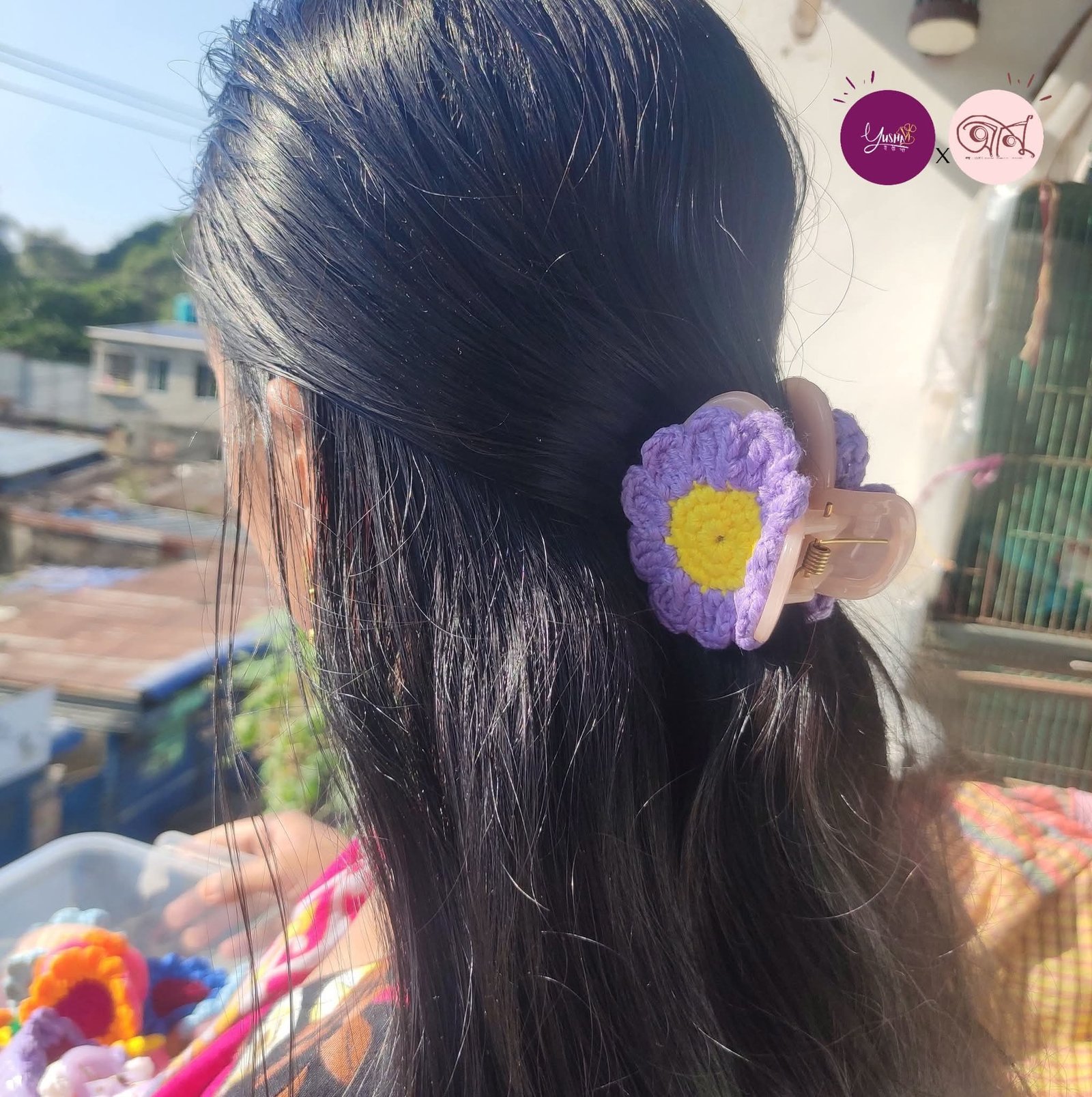 Crochet Hair Clutcher