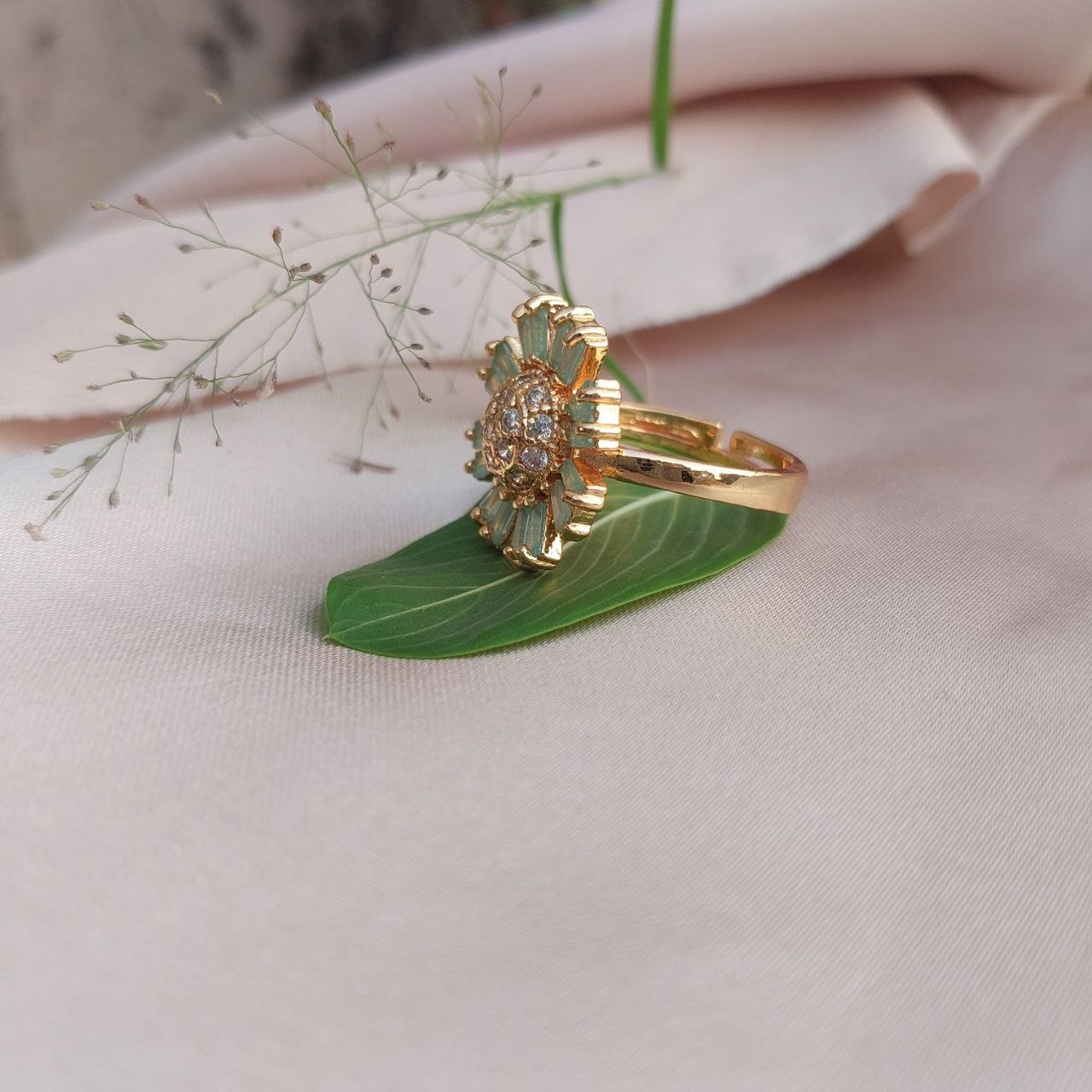 Mint Blossom Ring - Image 2