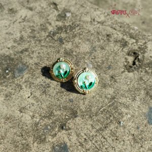 Mint Rosaline Studs
