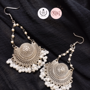 Pearl Chained Earrings