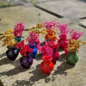 Mini Clay Flower Vase