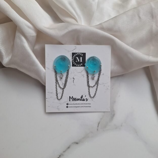 "Sea Glow" earrings