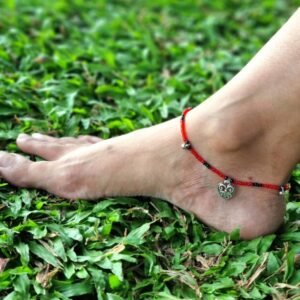 Handmade Red Anklet