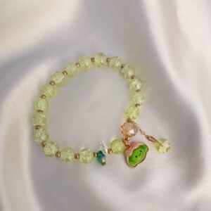 Cinnamoroll green beads bracelet