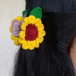 Sunflower Hair Clutcher