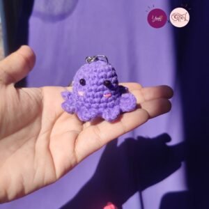 Crochet Cute Mini Octopus Keychain/Bag charm