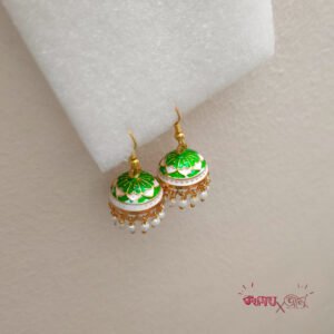 Mohini Jhumka (Green)