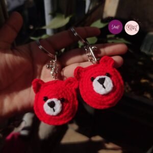 Crochet BEAR Key ring/Bag charm/Backpack Charm