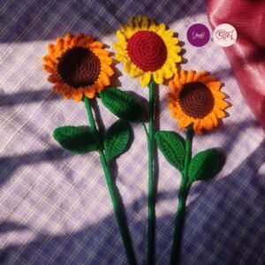 Sunflower | Forever Flowers | Crochet Handmade Flowers