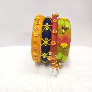 'Bosonto' Special Embroidery Bangles Set /