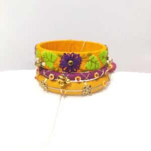 Embroidery Bangles Set / Bosonto special