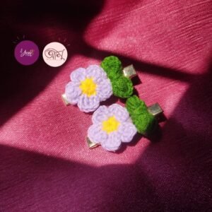 Crochet Hair Clip-Set of 2