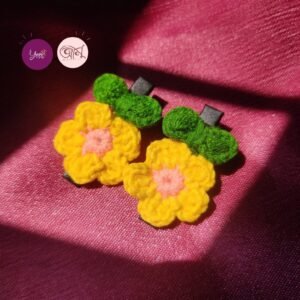 Crochet Hair Clip-Set of 2