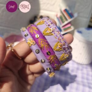 Embroidery Bangles Set