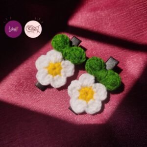 Crochet Hair Clip-Set of 2