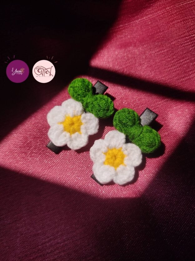 Crochet Hair Clip-Set of 2